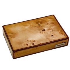 wood-grain humidor cigar accessories