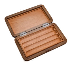 Wood travel case