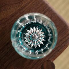 Wave Hand-engraved Crystal Whisky Glass