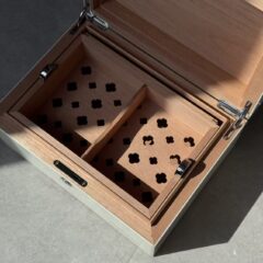 "Pearl" Soulmate Series 50ct. Luxury Desktop Humidor