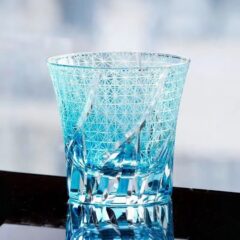 Ocean's Heart Hand-engraved Crystal Whisky Glass