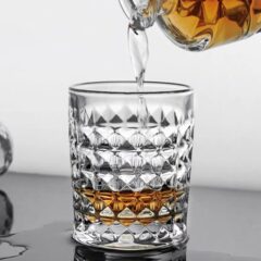 Whisky Decanter Set of bottle plus 6 glasses