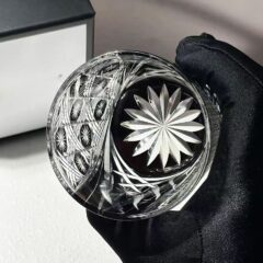 Dark Star Hand-engraved Crystal Whisky Glass