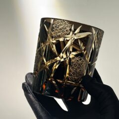Ragnarok Lightning Hand-carved Crystal Whisky Glass