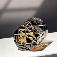 Ragnarok Lightning Hand-carved Crystal Whisky Glass