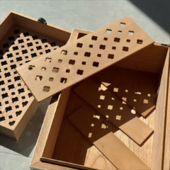 Carbon Fiber 120ct. Luxury Desktop Humidor