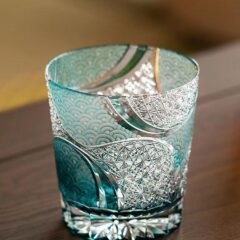 Wave Hand-engraved Crystal Whisky Glass