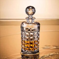 Whisky Decanter Set of bottle plus 6 glasses