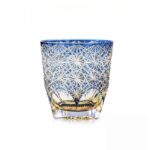 Sparkle Daisy Hand-engraved Crystal Whisky Glass
